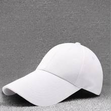 Long eaves hat 11CM Simple Classic Men Women Baseball Cap Bone Spring Summer Autumn Caps Cotton Adjustable Snapback Hats 2024 - buy cheap