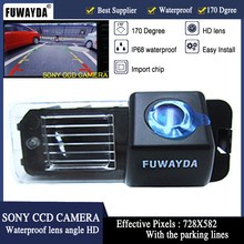 Бесплатная доставка FUWAYDA! SONY CCD Автомобильное зеркало заднего вида камера для Фольксваген Polo V (6R)/ Golf 6 VI/Passat CC направляющая 2024 - купить недорого