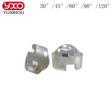 10 unids/lote transmitancia 92% diámetro 13mm PMMA mini LED lente 30/45/60/90/ lente óptica de 120 grados con el sostenedor 2024 - compra barato