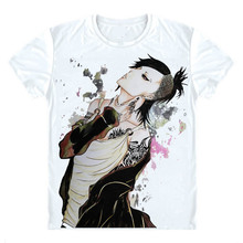Camiseta de Manga corta del Anime Tokyo Ghoul Tokyo Guru re Pinto, camisa de Cosplay de Anime Ghoul Uta No Face HySy ArtMask 2024 - compra barato