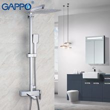 GAPPO-grifo de ducha montado en la pared, grifería de ducha de latón, conjunto de ducha de lluvia para bañera, grifo de cascada para bañera 2024 - compra barato