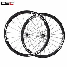clincher SAT Tubeless ready 38mm Depth 25mm width  carbon bicycle wheels road bike wheelset powerway R36 HUB sapim cx ray spokes 2024 - buy cheap