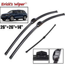 Erick's Wiper LHD Front Wiper Blades For VW Touareg 2010- 2017 2016 2015 Windshield Windscreen Front Window 26"+26"+14" 2024 - buy cheap