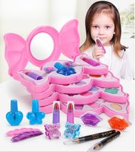 New Hot Sale Makeup Toys Baby Girls Pretend Play Safe Kids Girls Makeup Kit Toy Cosmetics Play Sets Best Gifts for children 2024 - buy cheap