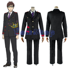 Anime Noragami Kazuma Cosplay Uniform Men's Halloween Costume Suit Custom Size Free Shipping 2024 - buy cheap