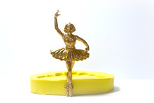 Silicone Mold Fondant Molds Ballerina Silicone Rubber Flexible Food Safe Mold Ballet Girl Moulds for Cake Decorations PRZY 001 2024 - buy cheap