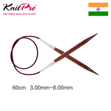 Knitpro CUBICS-aguja de tejer Circular fija, suave al tacto, 60 cm 2024 - compra barato