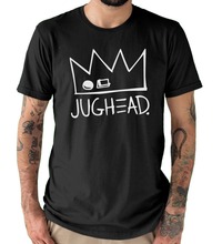 Jughead Jones Crown camiseta/camiseta Riverdale/South Side Serpents camisetas 2019 moda Retro diseño estampado de verano en camisa 2024 - compra barato