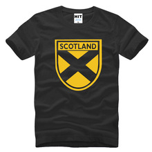 Scottish Scotland Flag Printed Mens Men T Shirt Tshirt 2016 New Short Sleeve O Neck Casual T-shirt Tee Camisetas Hombre 2024 - buy cheap