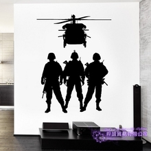 Helicóptero adesivo de parede avental cartazes decalques de parede vinil decoração para casa decoração mural do carro helicóptero decalque da parede 2024 - compre barato