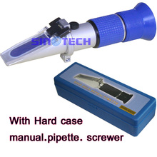 On sales Grape wine wisky refractometer home brewing Alcohol tester 0-80% V/V  RHV-80ATC 2024 - купить недорого