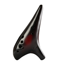 SevenAngel Professional Ocarina 12 Hole Alto F Okarina Performance Smoldering Ocarina Music Instruments 2024 - buy cheap