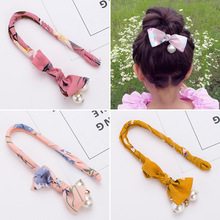 multifunctional Hair Accessories for baby girls Plate pearl Bow Styling Holder Quick Dish Headband Hair tools girls 2024 - buy cheap