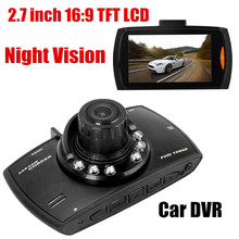 Envío Gratis cámara de visión nocturna para coche 2,7 pulgadas 120 grados gran angular visión nocturna coche DVR videocámara grabadora 2024 - compra barato