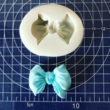 Silicone Mold 1 pc bow knot silicone mold mould sugar craft fondant cake decorating animal mould baking tool 2024 - buy cheap