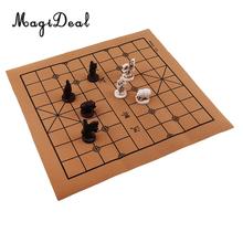 Exquisite Retro Chinese Chess Resin Terracotta Army Pieces XiangQi Board Game for Club Pub Party Travel Collectible Gift 2024 - buy cheap