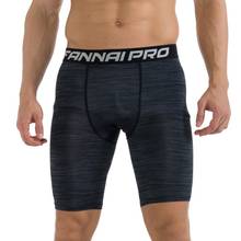 2018 FANNAI Outdoor Sport Men Quick-Dry Sweat Pants  Fitness Sports Tight Short Pants Black   Running Sweat Pants 2024 - buy cheap