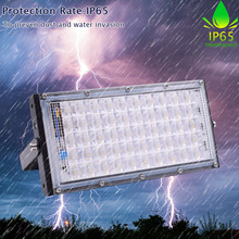 Super Bright LED Floodlight 50W LED Flood Light 220V 240V IP65 Waterproof Outdoor Wall Reflector Lighting Garden LED Spotlight 2024 - buy cheap