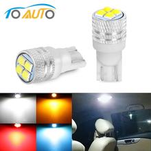 2pcs W5W LED T10 LED Bulbs Auto Car Lights 194 168 6000K White License Plate Bulb Reading Wedge Dome Interior Lamp Turn Lamp 12V 2024 - buy cheap