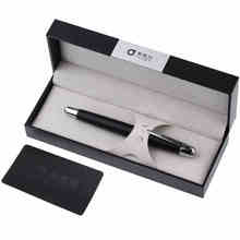 Caneta tinteiro dourada preta, alta qualidade, luxo, presente, caneta padrão, m & g 2024 - compre barato