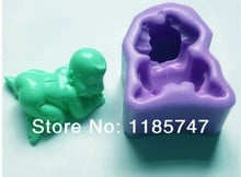 Бесплатная доставка, 3D силиконовая форма для мыла ручной работы в форме ребенка, лидер продаж, 3D силиконовая форма для мыла 2024 - купить недорого