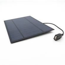 Cable de extensión de 6 V y 6 vatios, Panel Solar policristalino USB, cargador de batería artesanal, pequeño Mini cable Solar de juguete, 6W, 6 V, voltios W 2024 - compra barato