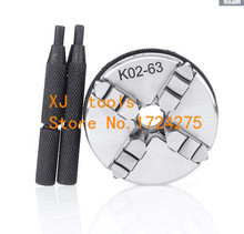Free shipping K02-65mm 4 jaw chuck lathe  chuck mini lathe chuck collet  Internal thread M14X1 2024 - buy cheap