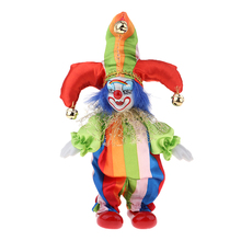 6inch Funny Clown Porcelain Doll in Colorful Costume Handicraft Gift Accs  a perfect craft gift for Christmas/Halloween #4 2024 - buy cheap