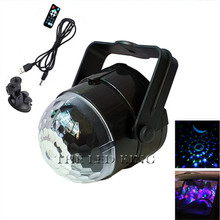 RGB LED Stage Light 3W 6W Remote Controls Light Disco Ball Lights LED Party Lamp Show Stage Lighting Effect USB Powered DV5V 2024 - buy cheap