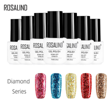 ROSALIND Gel 1S 7ML Diamond Series Nail Gel Polish W01-W37 Nail Art Gel Varnish UV LED Glitter Lacquer Polish Manicure 2024 - buy cheap