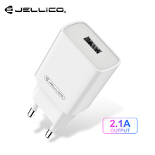 Jellico 5V 2.1A USB Charger for Mobile Phone EU Charger Plug Travel Wall Charger Adapter For iPhone Samsung Xiaomi Phone Charger 2024 - buy cheap