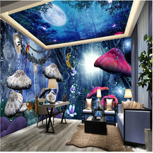 beibehang Whole Room Wallpaper Dreamland Wonderland Background Modern Europe Art Mural for Living Room Large Painting Home Decor 2024 - buy cheap