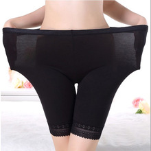 Safety Short Pants Women Soft Cotton Seamless Short Pants Plus Size Summer Under Shorts Modal Lace Breathable Short Tights 2024 - buy cheap