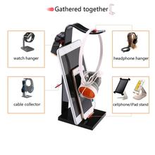 Universal Gaming Headset Headphone Holder Display Acrylic Hanger Bracket with Cable Organizer Stand For Phone Ipad 2024 - buy cheap