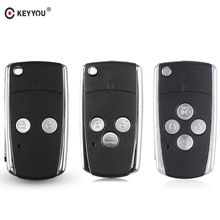 KEYYOU 2/3/4 Button Modified Flip Remote Car Key Shell Fob Case For for Toyota Camry Corolla Reiz RAV4 Crown Toy43 Blade 2024 - buy cheap