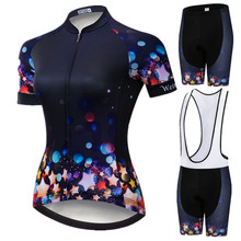Weimostar-Conjunto de Ropa de Ciclismo para Mujer, maillot de equipo profesional, Ropa de Ciclismo de carreras, verano, 2021 2024 - compra barato