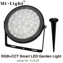 MiLight 15W RGB+CCT LED Lawn Light AC85-265V IP65 Waterproof Outdoor Garden Light FUTC03 Lawn Light Support WiFi / 2.4G Remote 2024 - buy cheap