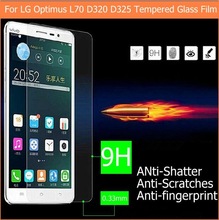 2.5D Tempered Glass For LG Optimus L70 High Quality Protective Film Explosion-proof Screen Protector for D320 D325 2024 - buy cheap