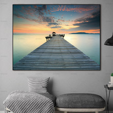 Wall poster painting home decoration for living room Canvas Painting Pictures abstract painting art  prints seascape on canvas 2024 - buy cheap