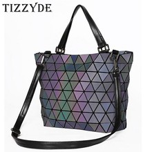 2019 New Fashion Women Matte Diamond lattice Queen Temperament Laser Messenger Bag High Capacity Shoulder Bag Female  LTF19-C 2024 - buy cheap