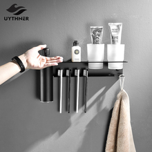 For Kitchen and Bathroom Liquid Soap Dispenser 500ML Matt Black Stainless Steel Manual Lotion Shampoo Dispenser Box Accessories 2024 - buy cheap