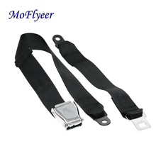 MoFlyeer Top Classic Airplane Seat Belt buckle 2 Point Car Safety Belt Car Accessories For Auto Car Safety Belt Accessory 2024 - buy cheap