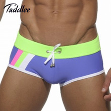 Taddlee Brand Men's Man Swimwear Swimsuits Swimming Boxer Shorts Sports Suits Surf Board Shorts Trunks Men Swim Suits Summer 2024 - buy cheap