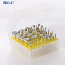 Free shipping, 50pcs/lot, grinding head 3mm Handle,rotary head,rotary tool for glass grinding, stone grinding and carving 2024 - buy cheap