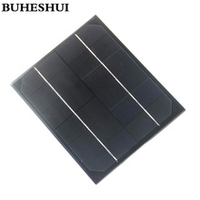 BUHESHUI 6W 6V Solar Cell Module Monocrystalline Solar Panel DIY Solar Charger System 20*170*3MM High Quality Free Shipping 2024 - buy cheap