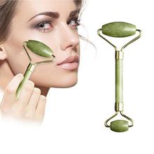 Natural Jade Facial Massage Roller Guasha Board Face Jade Stone Roller Beauty Massage Tool Face Lift Massager Skin Care Dropship 2024 - buy cheap