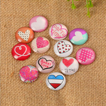 Heart Glass Cabochon Cameo 10mm 12mm 14mm 18mm 20mm 25mm Flatback Embellishment Scrapbook Accessories DIY Craft 2024 - buy cheap