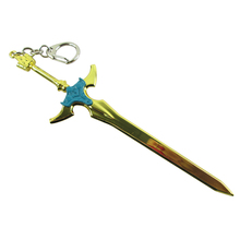 Bsarai GGO SAO Kirigaya Kazuto Kirito Yuuki Asuna Asada Shino 16cm/6.3" sword Toy Model Key Chain Ring 2024 - buy cheap