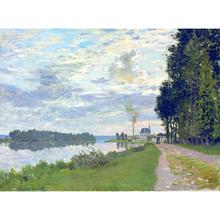 High quality Claude Monet paintings The Promenade at Argenteuil II oil on canvas hand-painted Home decor 2024 - buy cheap