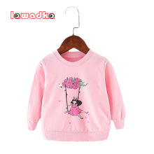 Pink Babies Tops Baby Girl Long Sleeve Tees Cotton T-shirt for Girls Yellow Top Clothes for Newborn Girls T Shirt 9M 12M 18M 24M 2024 - buy cheap